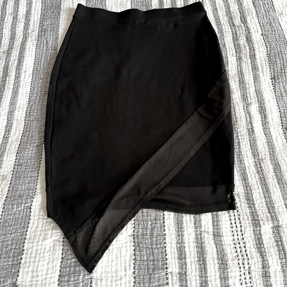 Charlotte Russe Asymmetrical Pencil Skirt